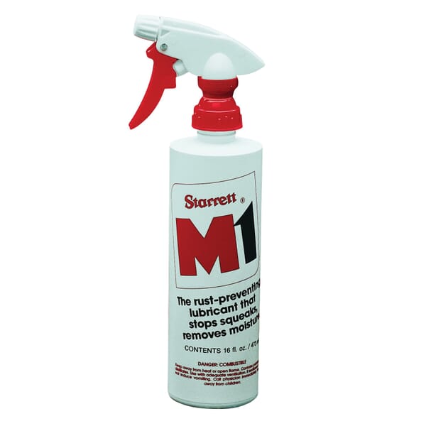 Starrett M-1.15 M1 Empty Dispenser, 1 pt Spray Bottle