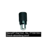 Starrett PT08726A Shock Absorbing Anvil, 9/32 in Dia x 5/8 in L, For Use With 196 and 196M Universal Dial Indicators