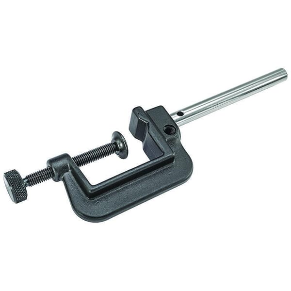 Starrett PT99437 Clamp, 5/16 in Post, 1-5/16 in Flat or Round Capacity, For Use With 650 and 651 Series Back Plunger Dial Indicator