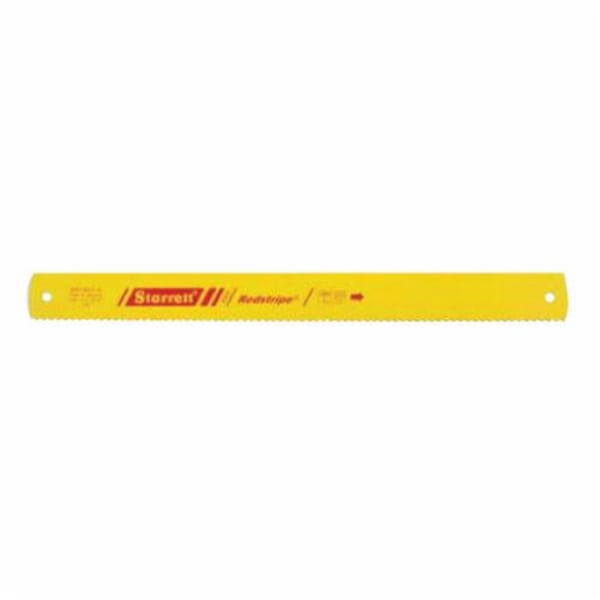 Starrett RS1804-7 RedStripe Power Hacksaw Blade, 18 in L x 1-1/2 in W x 0.075 in THK, HSS Cutting Edge, HSS Blade