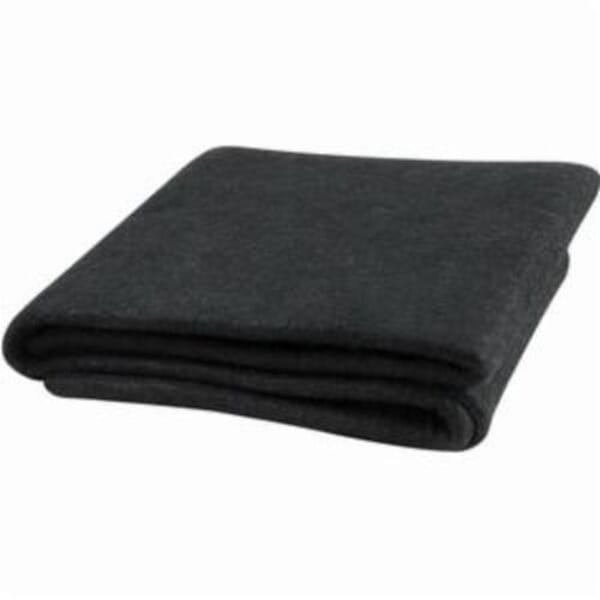 Steiner Velvet Shield 316-6X6 Heavy Duty Welding Blanket, 6 ft W x 6 ft L, 0.15 to 0.2 in THK, 16 oz/sq-yd Fabric, Carbonized Fiber, Black