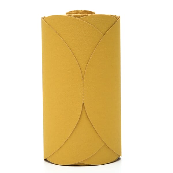 Stikit 7000118154 Roll Disc, 6 in Dia Disc, P120 Grit, Coarse Grade, Aluminum Oxide Abrasive, Paper Backing