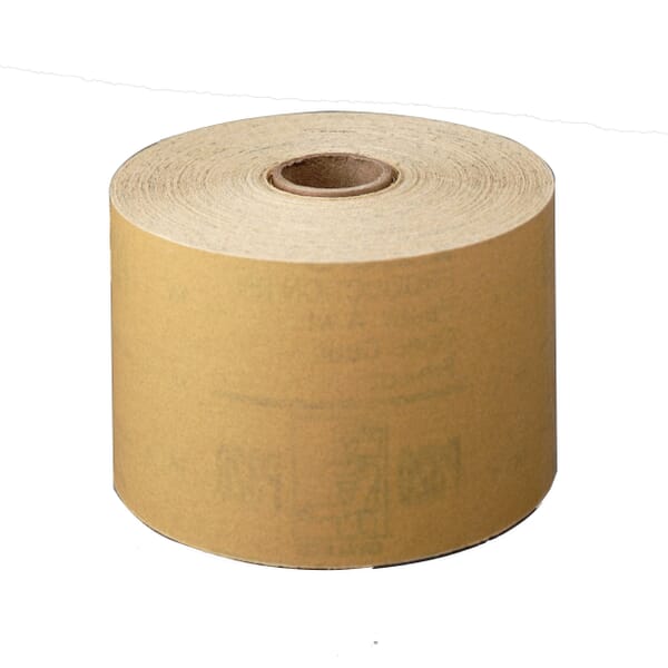 Stikit 7000028244 Abrasive Sheet Roll, 45 yd L x 2 in W, P240 Grit, Medium Grade, Aluminum Oxide Abrasive, Paper Backing