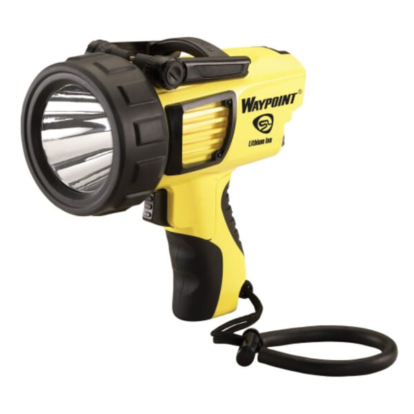 Streamlight 44910 Waypoint Rechargeable Spotlight, LED Bulb, High Impact Polycarbonate Housing, 1000/550/35 Lumens