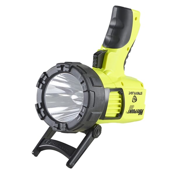 Streamlight 44910 Waypoint Rechargeable Spotlight, LED Bulb, High Impact Polycarbonate Housing, 1000/550/35 Lumens
