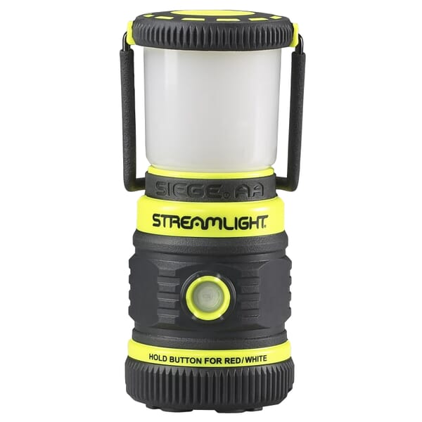 Streamlight 44943 Siege AA Corrosion-Resistant Compact Work Lantern With Magnetic Base, C4 LED Bulb, Thermoplastic Housing, 200 Lumens, 5 Bulbs