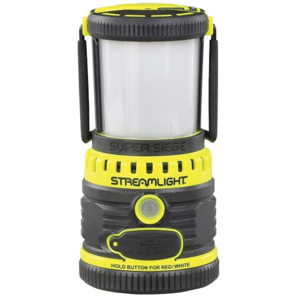 Streamlight 44945 Super Siege Corrosion-Resistant High Lumen Rechargeable Lantern, C4 LED Bulb, Thermoplastic Housing, 1100 Lumens, 6 Bulbs