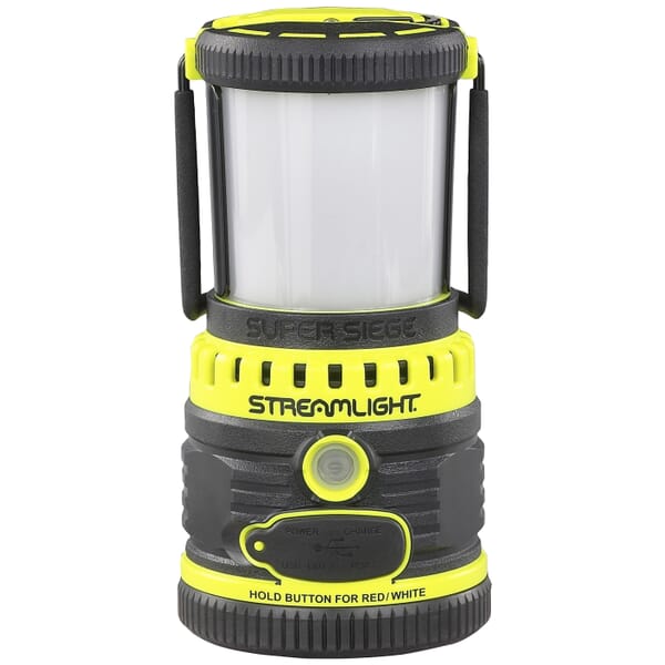 Streamlight 44945 Super Siege Corrosion-Resistant High Lumen Rechargeable Lantern, C4 LED Bulb, Thermoplastic Housing, 1100 Lumens, 6 Bulbs