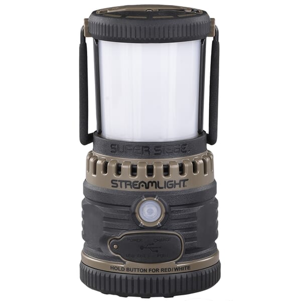 Streamlight 44947 Super Siege Corrosion-Resistant High Lumen Rechargeable Lantern, C4 LED Bulb, Thermoplastic Housing, 1100 Lumens, 6 Bulbs