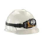 Streamlight 61025 HAZ-LO Trident Intrinsically Safe Non-Rechargeable Headlamp With Elastic Head Strap and Hard Hats Strap, C4 LED Bulb, ABS Housing, 85 Lumens (High), 30 Lumens (Low) Lumens, 3 Bulbs