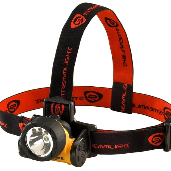 Streamlight 61050 Trident Industrial Non-Rechargeable Head Lamp, Incandescent/LED Bulb, ABS Housing, 80 Lumens