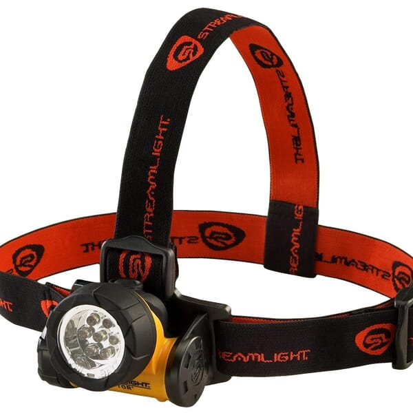 Streamlight 61052 Septor Industrial Non-Rechargeable Head Lamp, LED Bulb, ABS Housing, 120 Lumens, 7 Bulbs