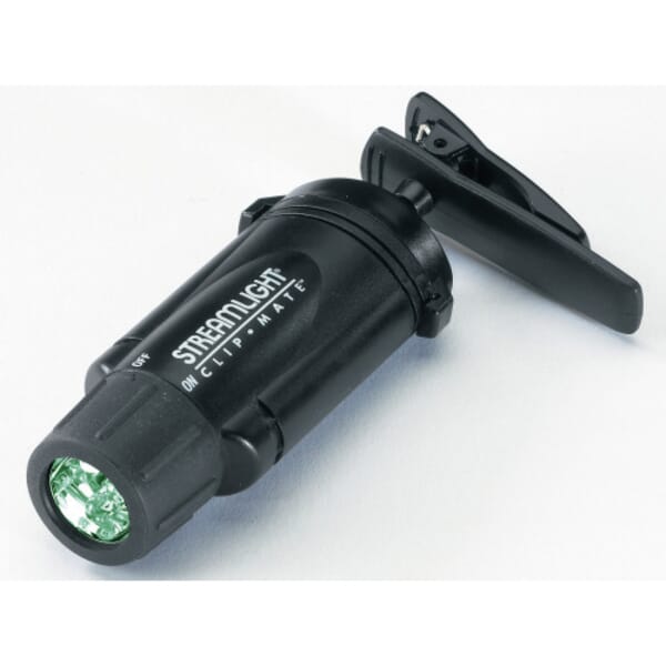 Streamlight 61102 Clipmate Hand Held Flashlight, LED Bulb, Thermoplastic Housing, 12 Lumens Lumens