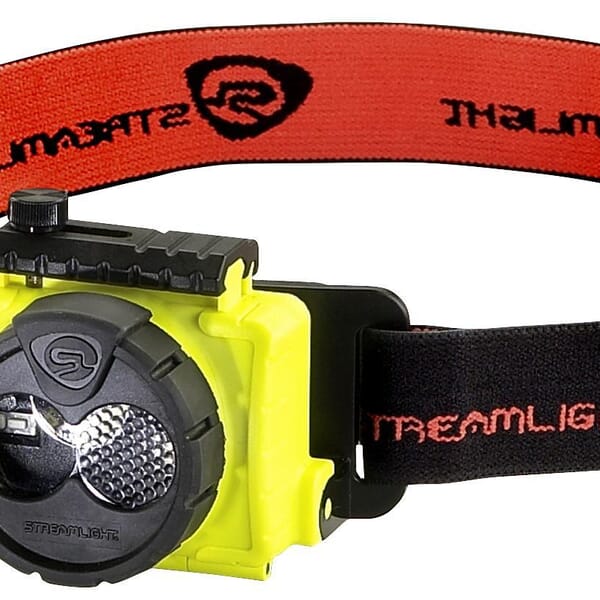 Streamlight 61600 Double Clutch Headlamp, C4 LED Bulb, Polycarbonate Housing, 30 to 125 Lumens Lumens, 2 Bulbs