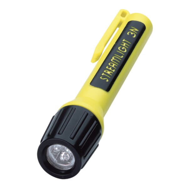 Streamlight 62202 ProPolymer Industrial Non-Rechargeable Handheld Flashlight, LED Bulb, Polymer Housing, 30 Lumens, 3 Bulbs