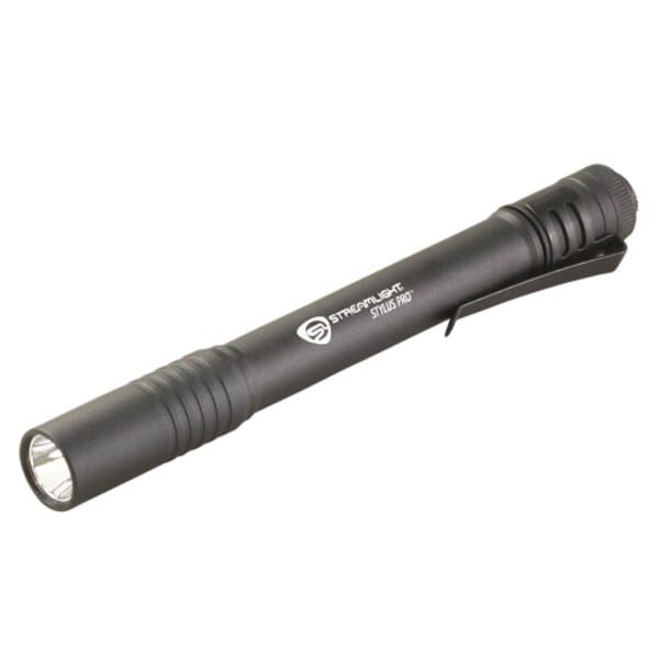 Streamlight 66118 Stylus Pro Industrial Non-Rechargeable Penlight, LED Bulb, Aluminum Housing, 100 Lumens