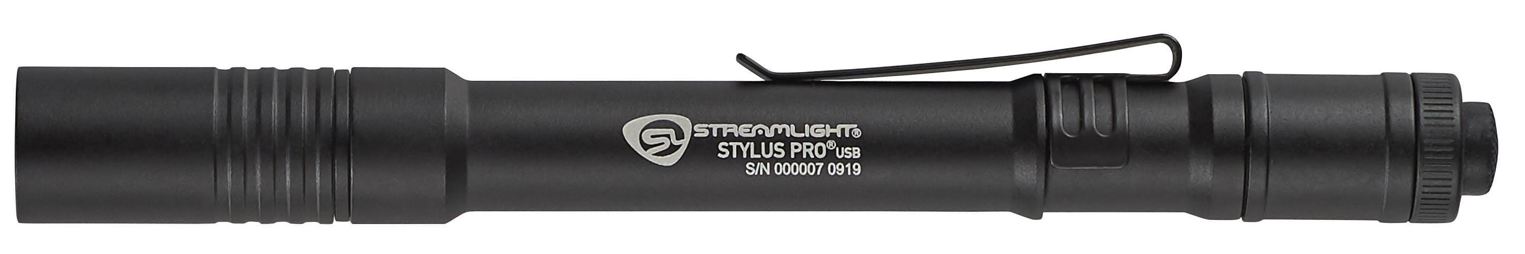 Streamlight 66134 STYLUS PRO Bright USB Rechargeable Penlight, LED