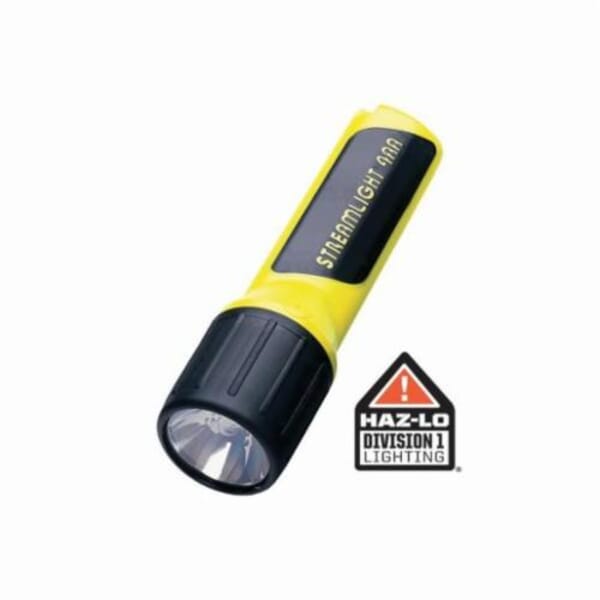 Streamlight 68250 ProPolymer Safety Rated Battery Powered Flashlight, Xenon Bulb, Plastic Housing, 34 Lumens Lumens