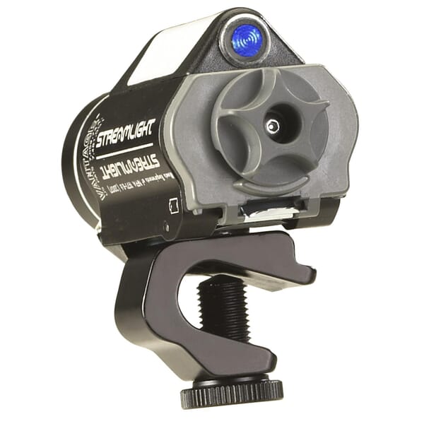 Streamlight 69140 Vantage Helmet Mounted Flashlight, LED Bulb, Anodized Aircraft Grade Aluminum Housing, 115 Lumens