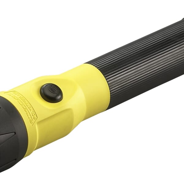 Streamlight 76163 PolyStinger Handheld Industrial Rechargeable Flashlight, LED Bulb, Non-Conductive Nylon Polymer Housing, 95/195/385 Lumens