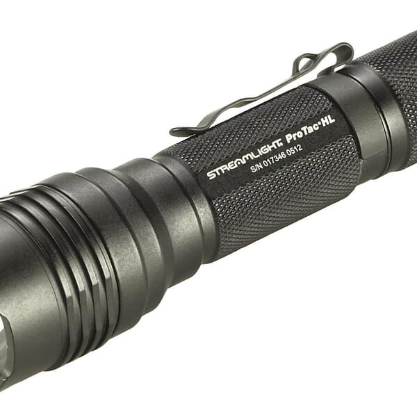 Streamlight 88040 ProTac HL Handheld Non-Rechargeable Professional Tactical Flashlight, LED Bulb, Aluminum Housing, 33/600 Lumens