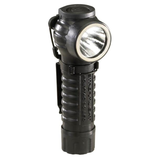Streamlight 88830 PolyTac 90 Compact Right Angle Flashlight, C4 LED Bulb, Nylon Housing, 170 Lumens Lumens, 3 Bulbs