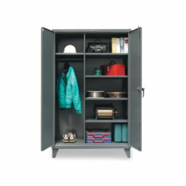 Strong Hold 56-W-245 Uniform Storage Cabinet, 675 lb, 78 in H x 60 in W