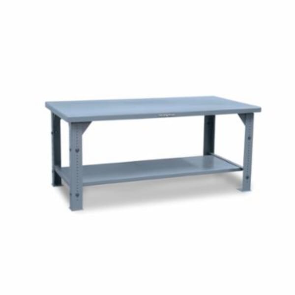 Strong Hold T7236-AL Shop Table, 30 in H x 72 in W x 36 in D, 10000 lb Load, Dark Gray