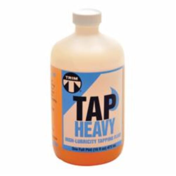 TRIM TAPHVY-1P TAP HEAVY High Lubricity Tapping Fluid, 1 pt Bottle, Amber, Liquid