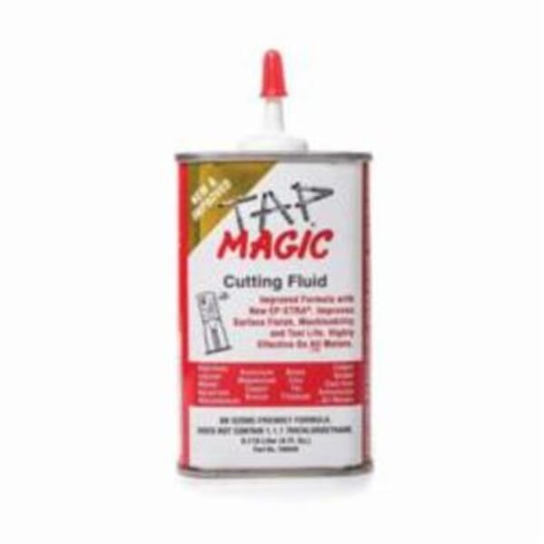 TAP MAGIC 10016E EP-Xtra Cutting Fluid, 16 oz Spout Top Can, Mild Odor/Scent, Liquid Form, Amber