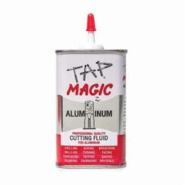 TAP MAGIC 20016A Aluminum Cutting Fluid, 16 oz Spout Top Can, Pleasant Odor/Scent, Liquid Form, Light Yellow