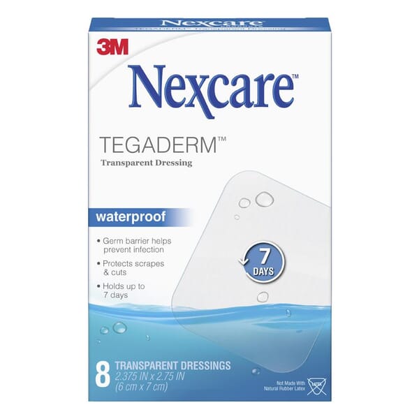 Nexcare 7000029795 1007618 Waterproof Dressing, Adhesive Film, Transparent
