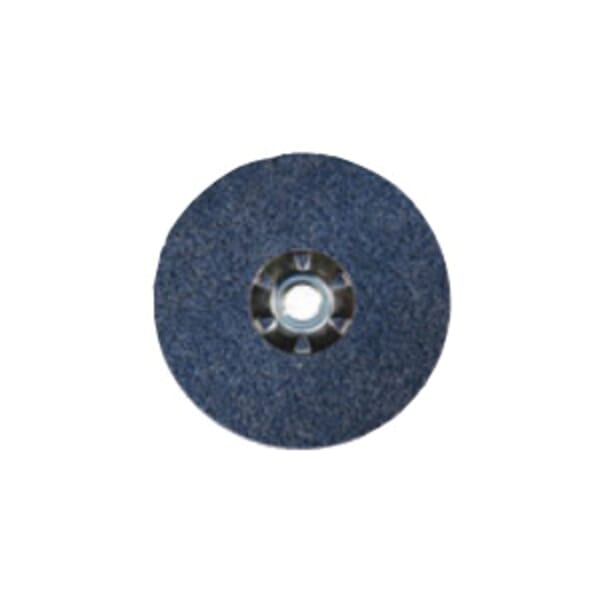 Tiger 59937 Fast Cut High Performance Long Life Performance Line Coated Abrasive Disc, 4-1/2 in Dia Disc, 5/8-11 UNC Center Hole, 120 Grit, Fine Grade, Zirconia Alumina Abrasive, Threaded Attachment
