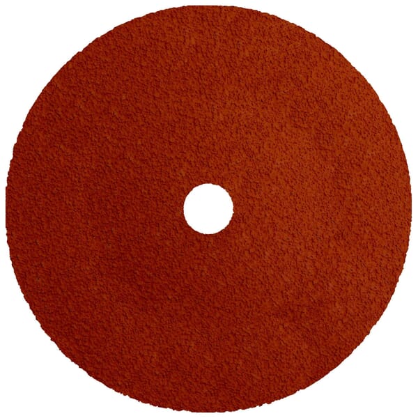 Tiger 69866 Max Performance Performance Line Superior Life and Cut Coated Abrasive Disc, 7 in Dia, 7/8 in Center Hole, 50 Grit, Coarse Grade, Ceramic Alumina Abrasive, Arbor Attachment