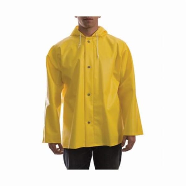 Tingley Webdri J31107.LG Rain Jacket, Unisex, L, Yellow, Polyester/PVC, Resists: Many Acids, Oils, Alcohols, Salts and Alkalies