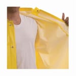 Tingley Webdri J31107.LG Rain Jacket, Unisex, L, Yellow, Polyester/PVC, Resists: Many Acids, Oils, Alcohols, Salts and Alkalies