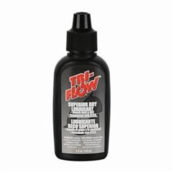 Tri-Flow TF21013 Non-Aerosol Superior Dry Lubricant, 2 oz Bottle, Liquid Form, Brown, 0.78