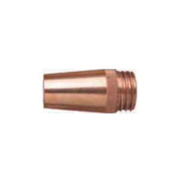Tweco WeldSkill WS24CT-62R Tapered Coarse Thread Nozzle, 5/8 in Dia Bore, 1/2 in Contact Tip, For Use With WS34CT Nozzle Insulator