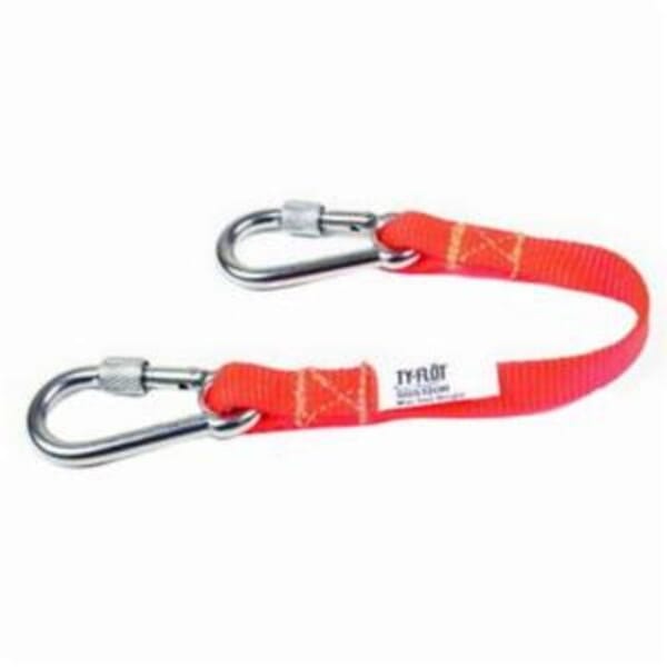 Ty-Flot T-SGS12OR Positive Control Standard Lanyard Screw Gate, Nylon