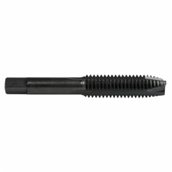 Union Butterfield 6007737 1585A Relieved Spiral Point Tap, Right Hand Cutting, 5/8-11 Thread, H3 Thread Limit, Plug Chamfer, 3 Flutes, Steam Oxide, HSS