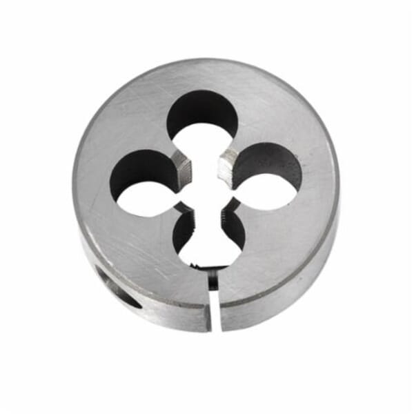 Union Butterfield 1410133 2010 Adjustable Round Split Threading Die, 3/4-16 UNF Thread, 5/8 in THK, 2 in OD Die, Chromium Steel