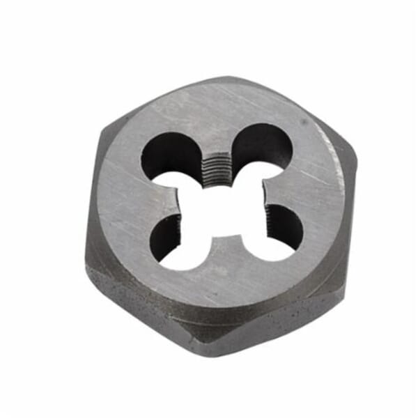 Union Butterfield 6009335 2025 Rethreading Bolt Die, 7/16-14 UNC Thread, 7/16 in THK, 7/8 in OD Die, Chromium Steel