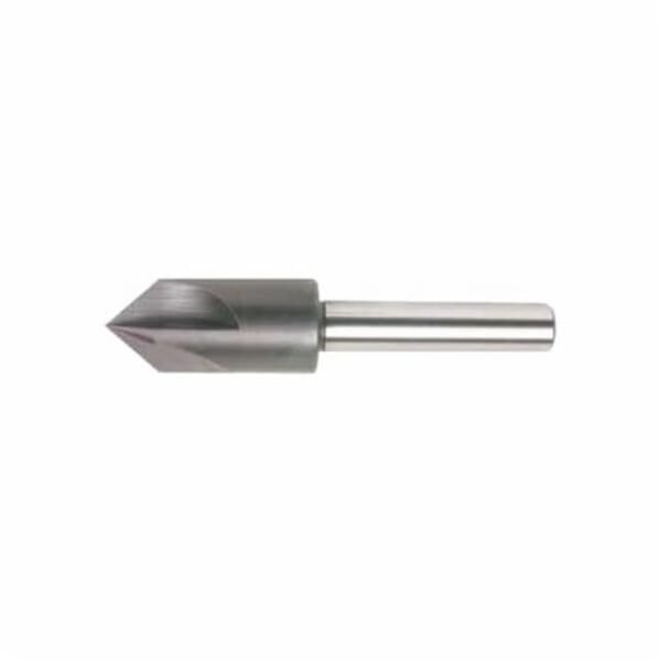 Union Butterfield 6005571 4602 Single End Countersink, 1/2 in Dia Body, 1/2 in Dia Shank, 4 Flutes, 82 deg Included, HSS