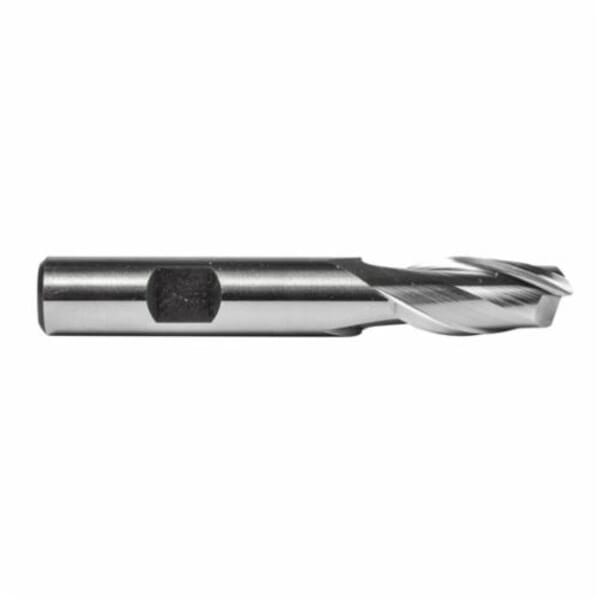 Union Butterfield 5110318 920 Center Cutting Regular Length Single End Square End End Mill, 7/8 in Dia Cutter, 1-1/2 in Length of Cut, 2 Flutes, 5/8 in Dia Shank, 4 in OAL, Bright