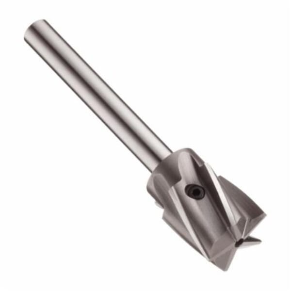 Union Butterfield 6005686 4705 Aircraft Long Straight Shank Interchangeable Pilot Counterbore, 15/16 in Dia Bore, 1/2 in Dia Shank, 5-3/8 in OAL, 3 Flutes, HSS, Pilot Shank Diameter Compatibility: 3/16 in