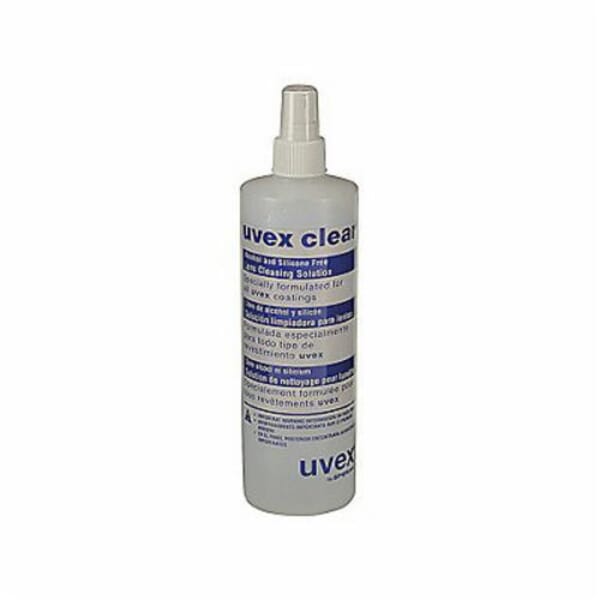Uvex by Honeywell S463 Lens Cleaning Solution, 16 oz Bottle, Anti-Fog/Non-Silicone Solution Properties