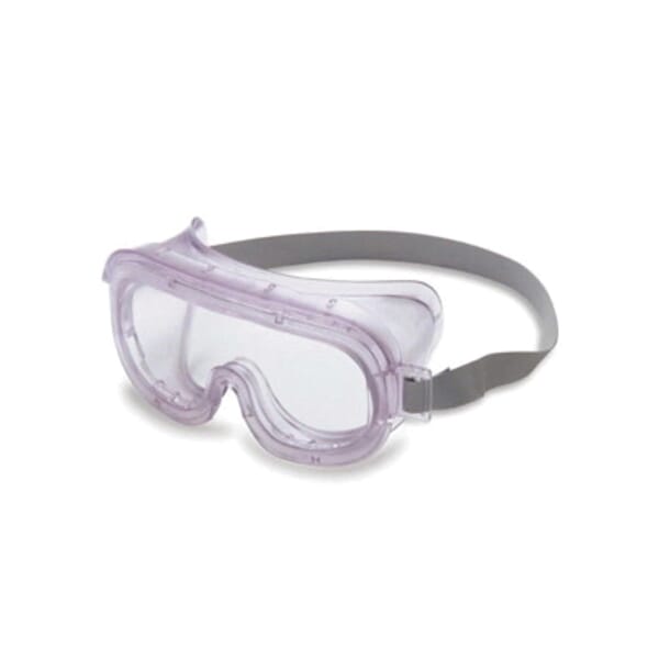 Uvex by Honeywell S350 Classic Hood Indirect Vent Protective Goggles, Uvextreme Anti-Fog Clear Lens Polycarbonate Lens, Yes UV Protection, Neoprene Strap, ANSI Z87+ (High Impact), ANSI Z.87.1/1989, CA 19,071, CSA Z94.3