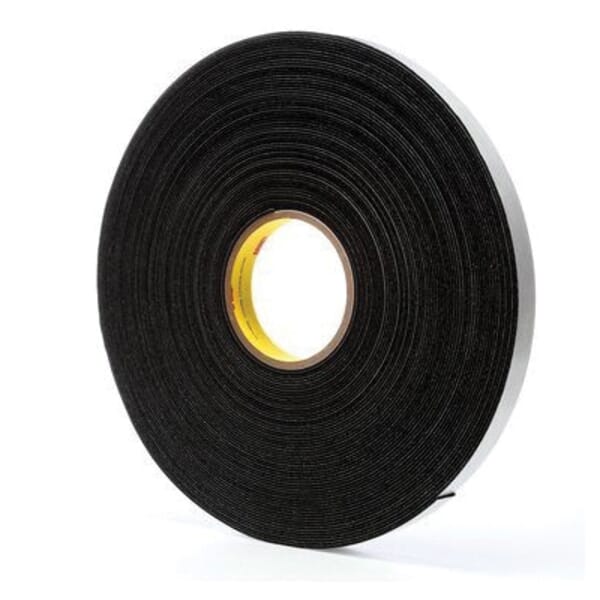 Venture Tape 7100043822 1-Sided Tape, 50 ft L x 3 in W, 250 mil THK, Acrylic Adhesive, Foam Backing, Gray