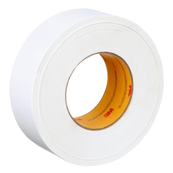 Venture Tape 7100043871 1500 Tape, 60.1 yd L 1.89 in W, 10 mil THK, Rubber Adhesive, Polyethylene Backing, White