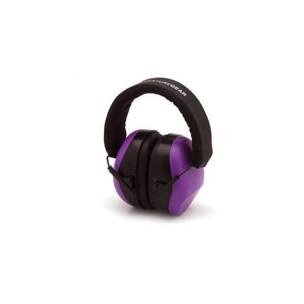 VentureGear VGPM8065C VG80 Earmuffs, 26 dB Noise Reduction, Purple, ANSI S3.19, CE EN-352:2002